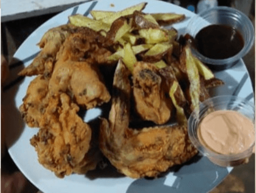 Alitas de pollo