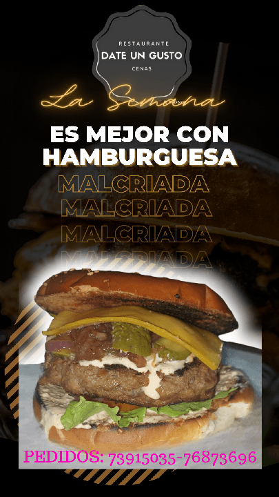 Hamburguesa Malcriada